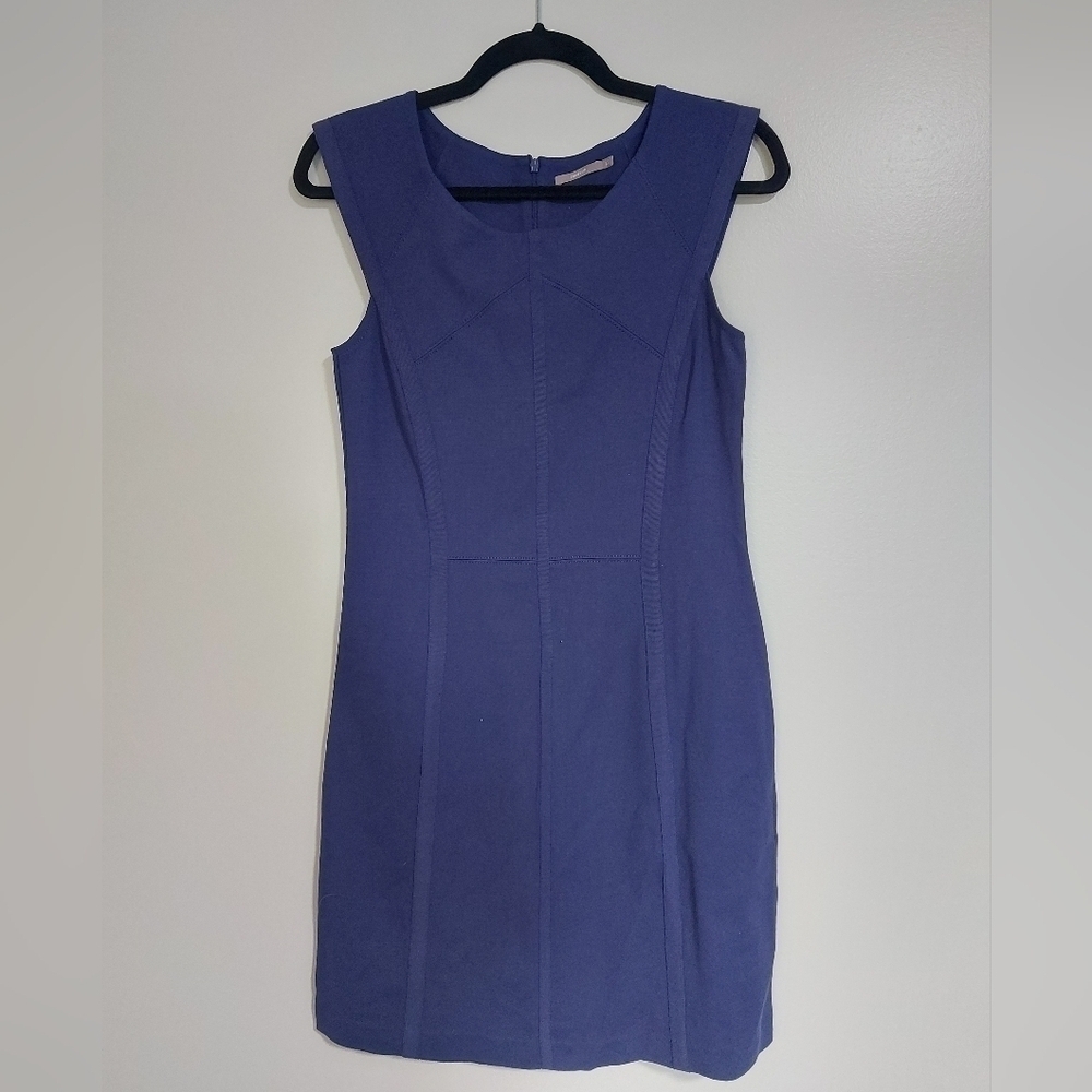 XS sandwich cocktail dress formal party. Blue